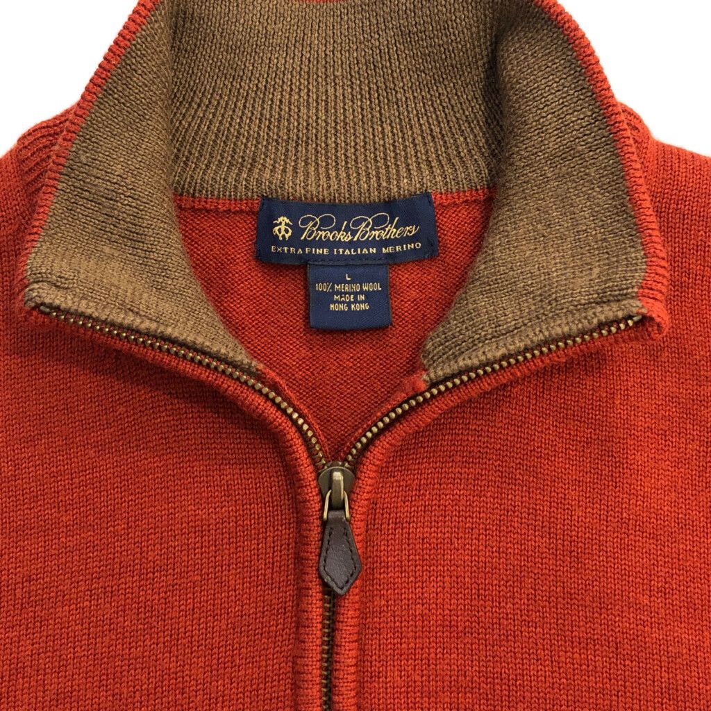 Brooks Brothers ブルックスブラザーズ ハーフジップ ウール