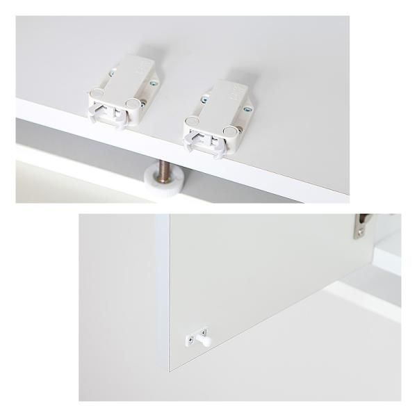 冷蔵庫用上置き 収納 棚 冷蔵庫用 つっぱり 突っ張り 転倒防止 耐震 防災 地震対策 収納棚 上置き棚 食器棚 本棚 戸棚 ドア 扉 ホワイト 白 シルバー おしゃれ jea-ibj-60h WWW_SKLAD-KIRPICHA_RU