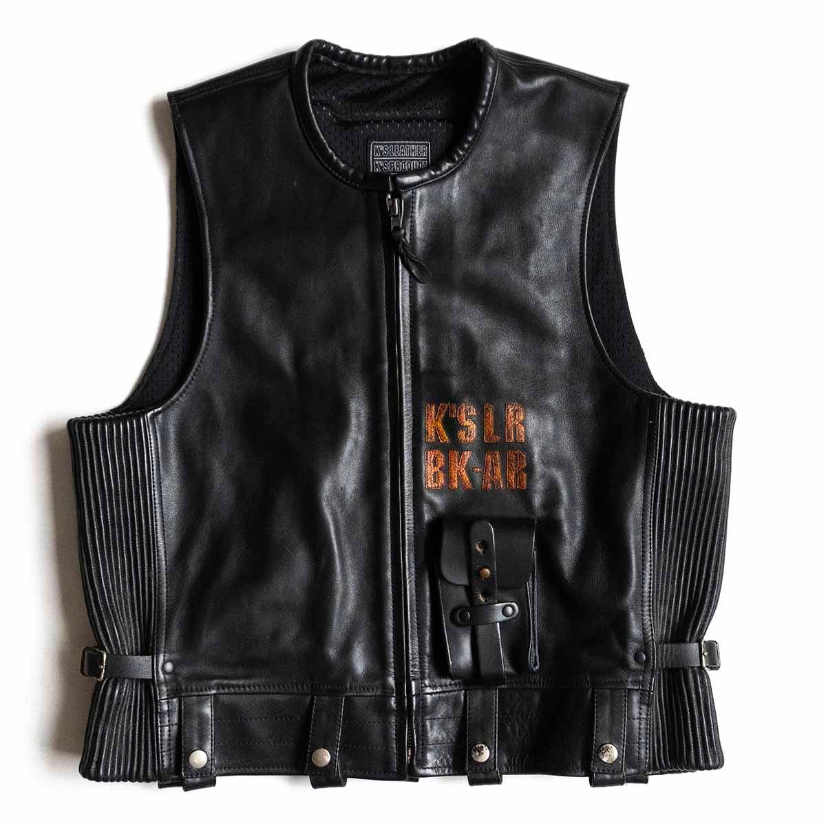ブランド一覧 | ワールド オンラインストア カドヤ K'S LEATHER ブラックレザー ベスト Mサイズ（KADOYA バイクウェア・装備