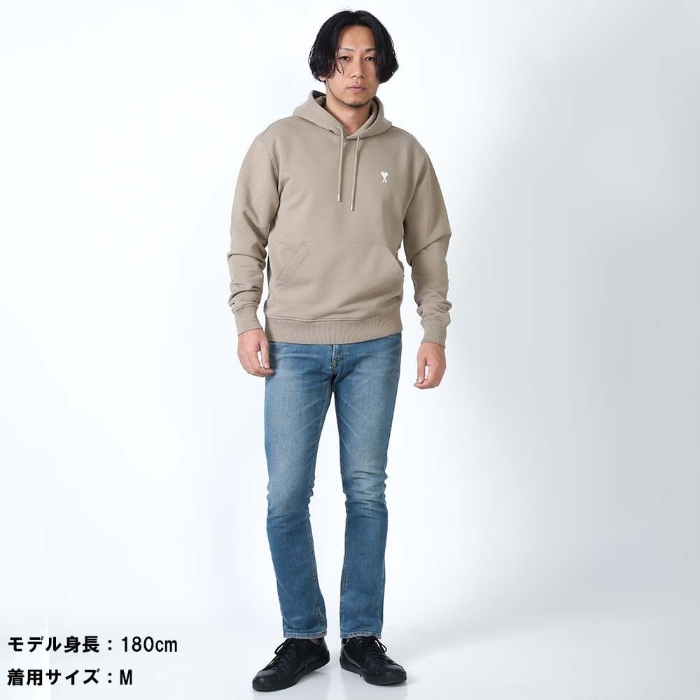 【新品・国内即発】AMI PARIS HSW260.730 375 AMI DE COEUR Sweatshirt AMI AMI Paris Classic Ami De Coeur Hoodie HSW260