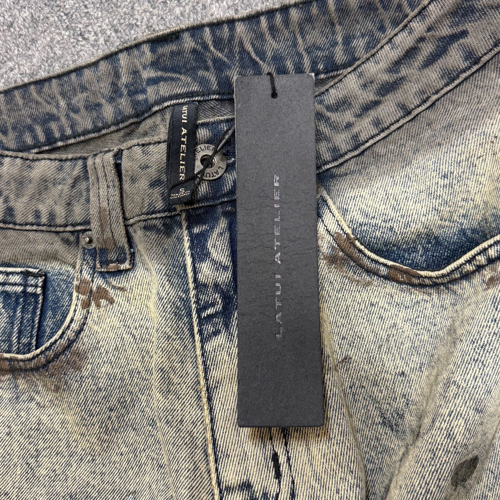 Latui atelier RAIN WALKER JEANS デニムジーンズ ASTOUD - RAIN WALKER JEANS - LATUI ATELIER