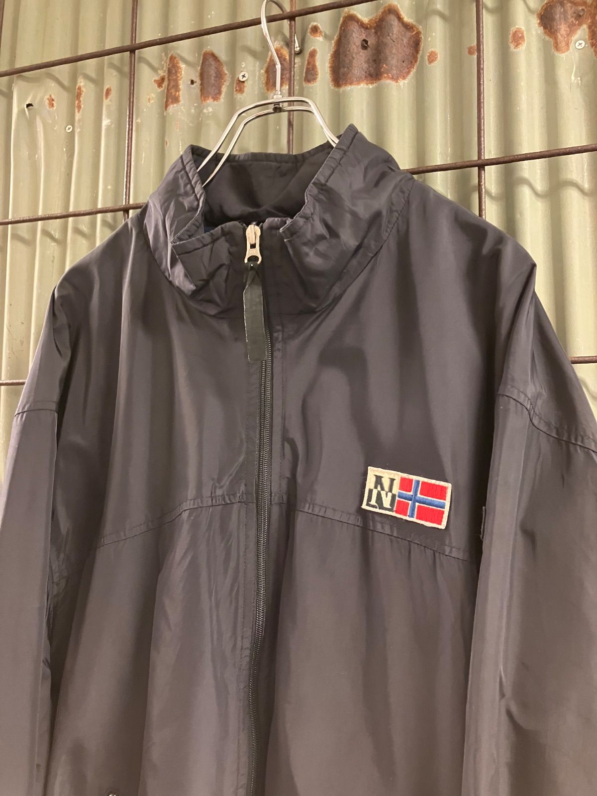 Old NAPAPIJRI Nylon Jacket ナパピリ ナイロンジャケット ジップ 