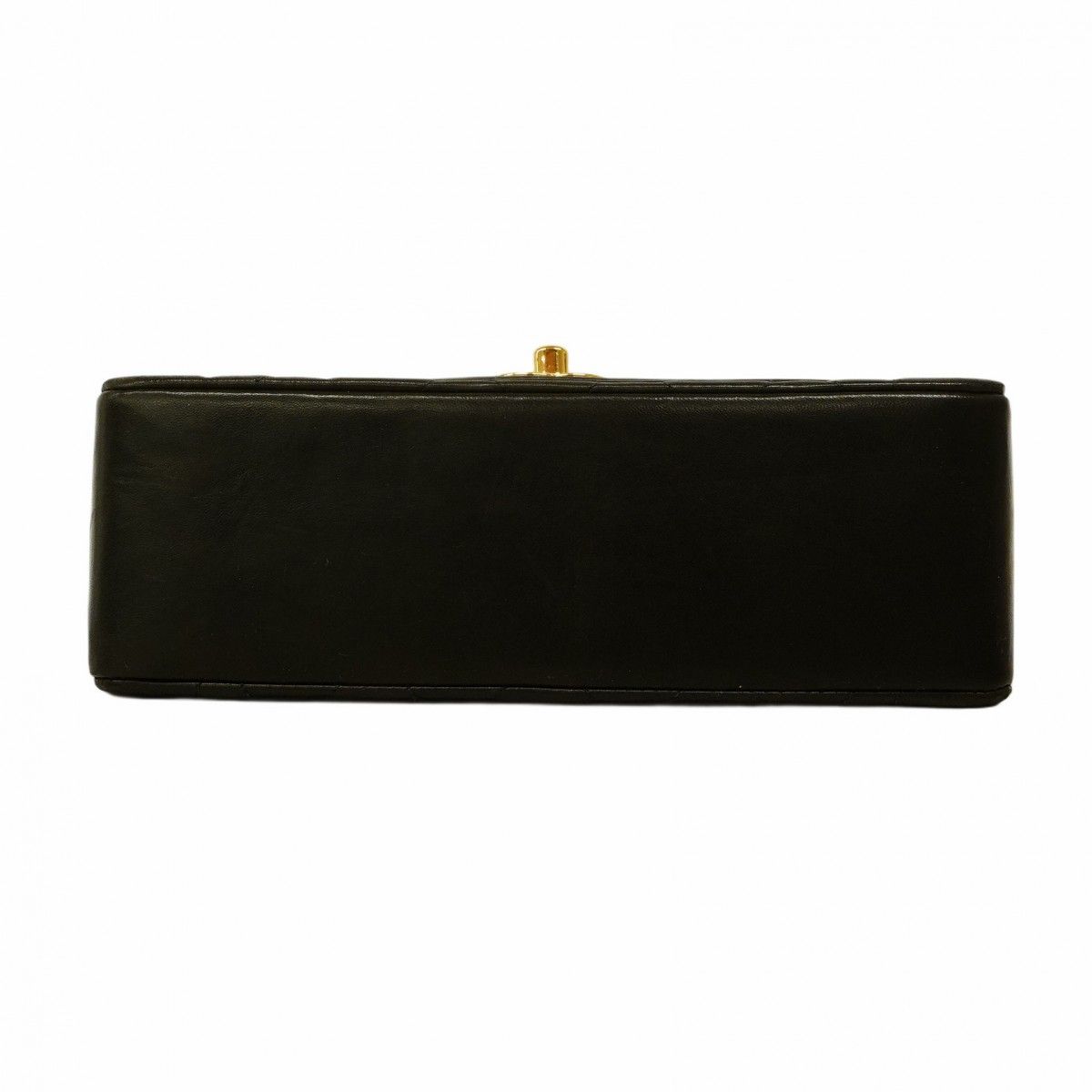 5cd4793】シャネル ショルダーバッグ ダイアナ ラムスキン ブラック  