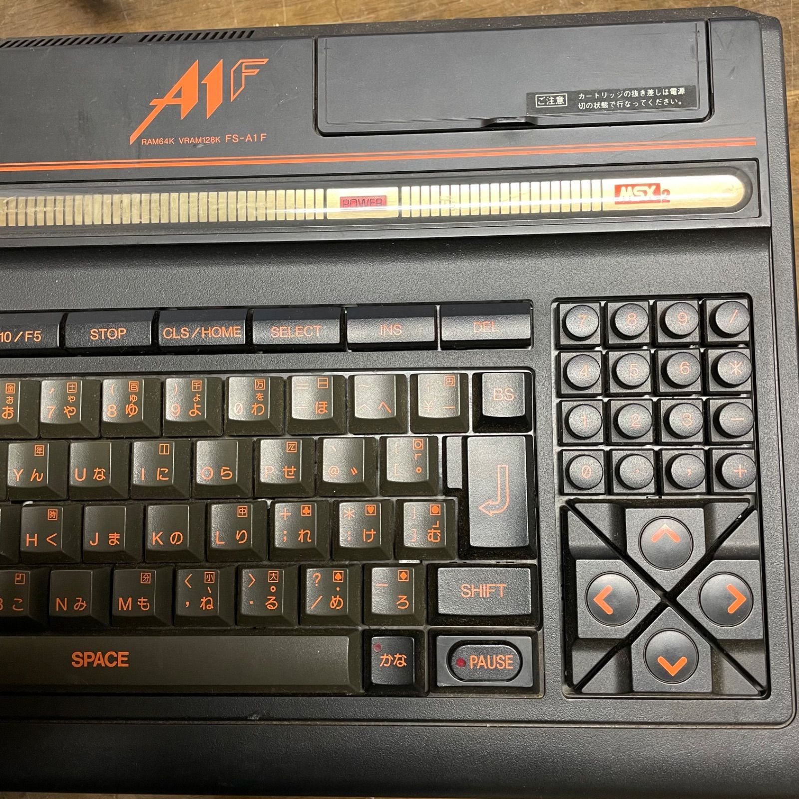 Panasonic　FS-A1F MSX 2 Panasonic FS-A1F Personal Computer Boxed JAPAN Game