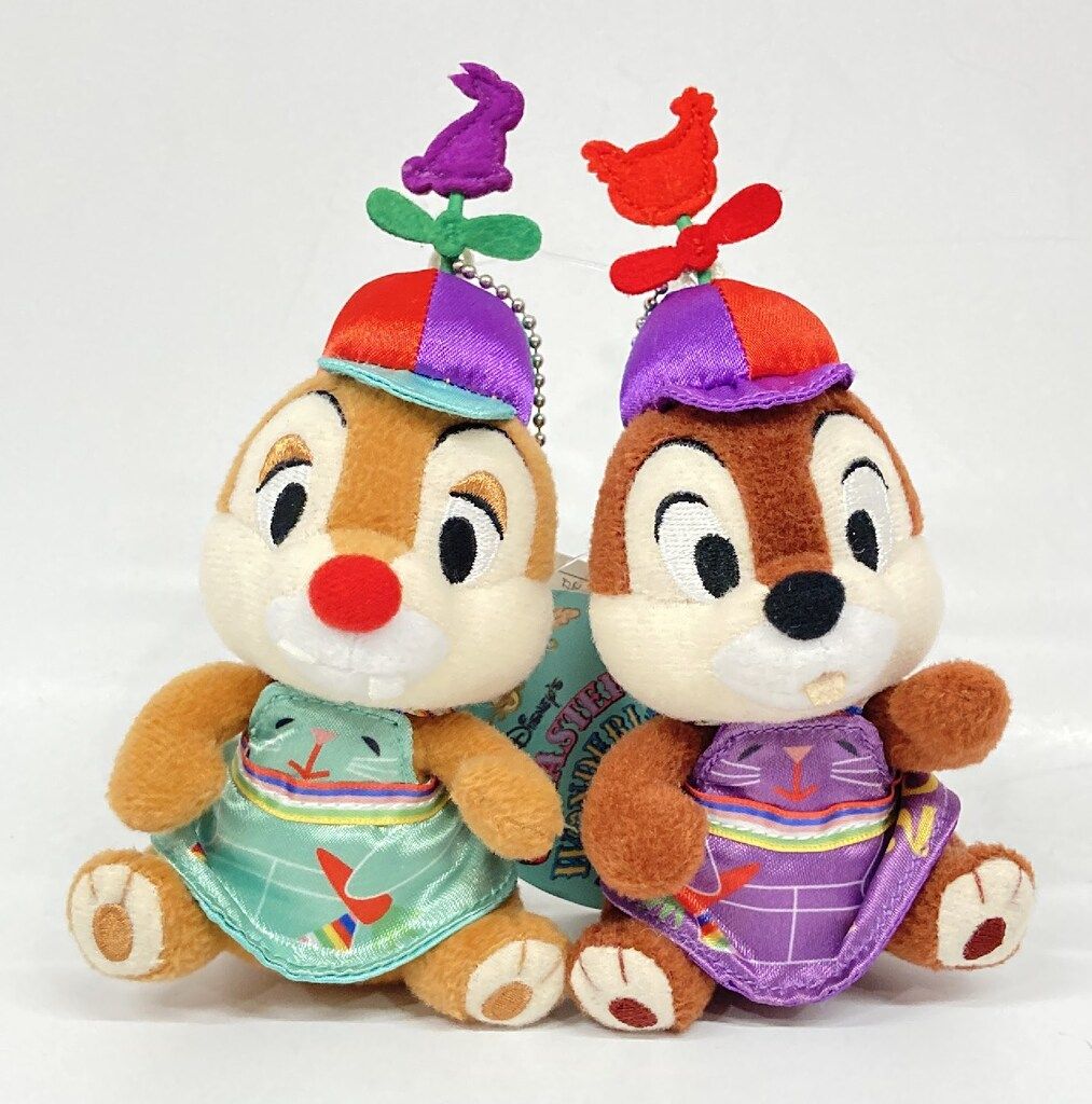 チップとデール　ぬいぐるみバッジ　ぬいぐるみ　スーベニア　まとめ売り　ディズニー チップとデール ぬいぐるみバッジ ぬいぐるみ スーベニア まとめ