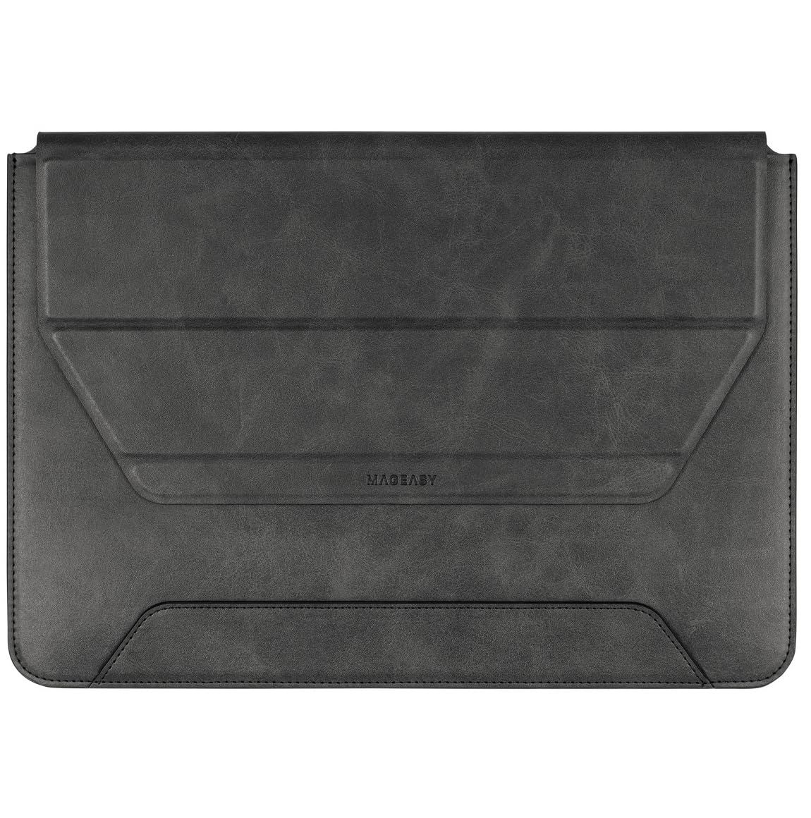 MagEasy ノートパソコン 13インチ - 14インチ 対応 ケース スタンド 機能 収納 ポケット 付 パソコンケース 薄型 パソコン バッグ PC カバー MacBook 他 ノートPC 13 13.3 14 インチ 対応 ERGOS