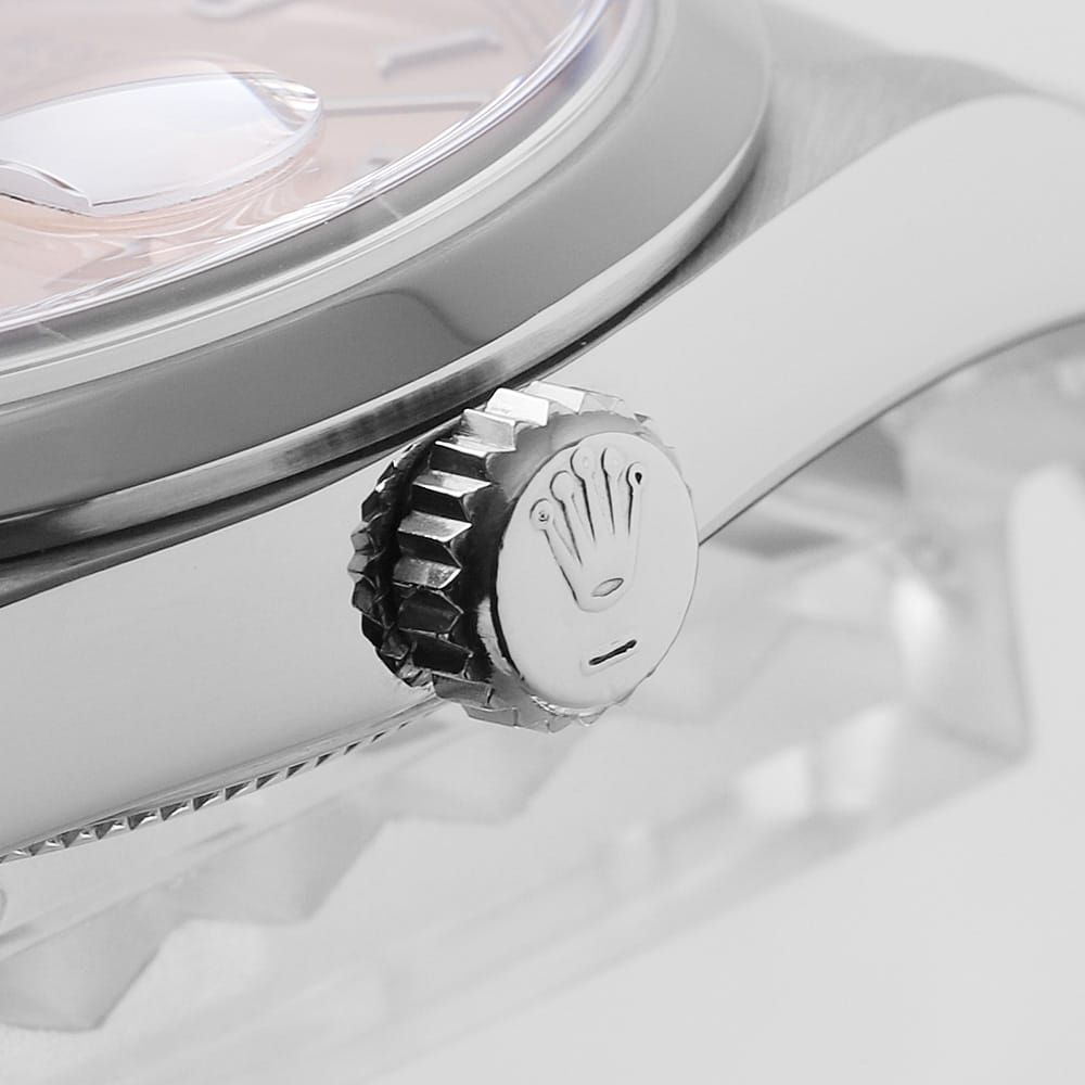 ROLEX ロレックス デイトジャスト 16200 ピンク ローマ 3列