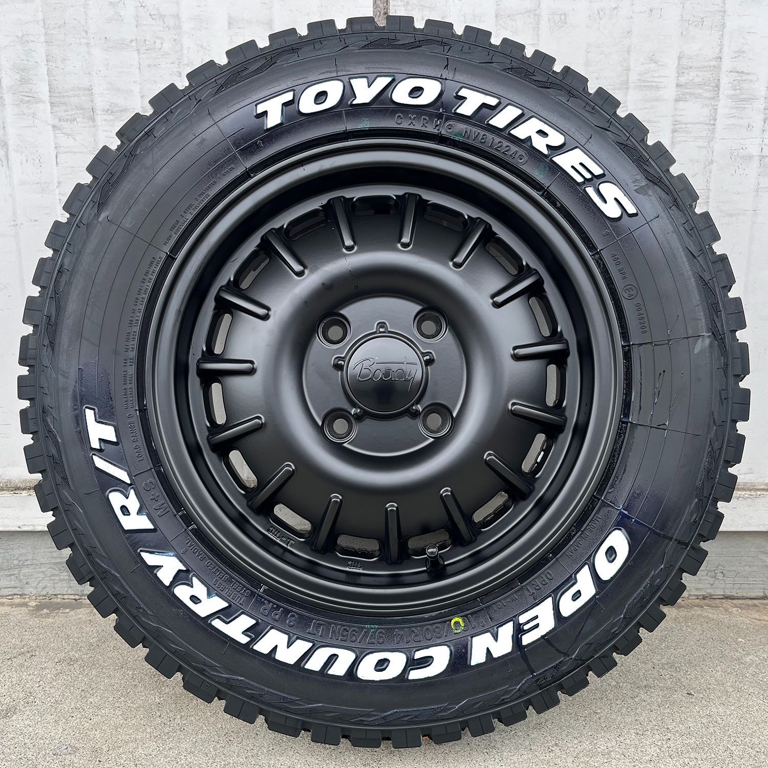 新品タイヤ4本セット】プロボックス サクシード タイヤホイール TOYO トーヨータイヤ オープンカントリー RT 165/80R14 ホワイトレター  14インチ NOEL ノエル 4本セット - メルカリ