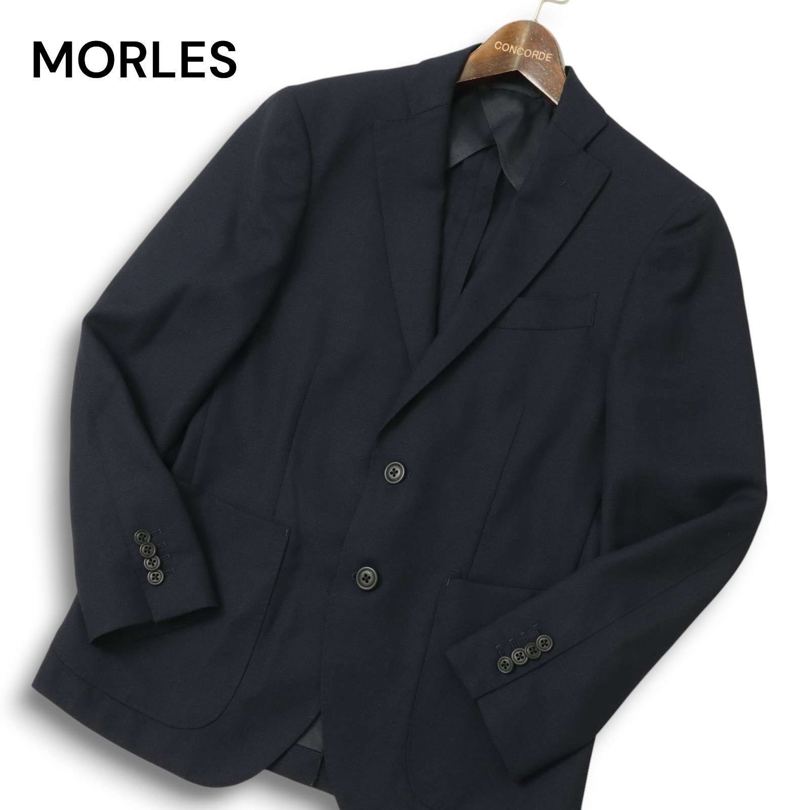 MORLES モアレス 春夏☆ アンコン テーラード ジャケット Sz.S メンズ 