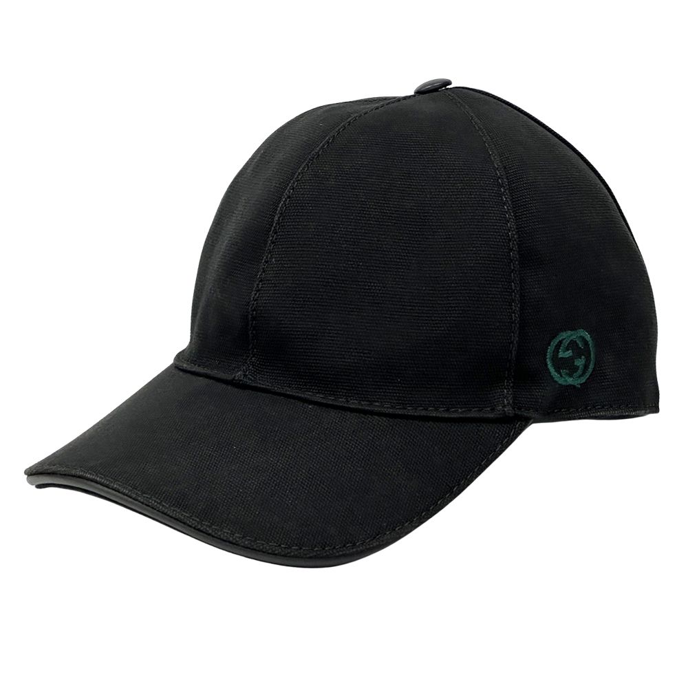 グッチ GUCCI キャップ レディース メンズ ブランド シェリー ニューブリット キャンバス ブラック グリーン レッド 08 338 M シンプル GGロゴ