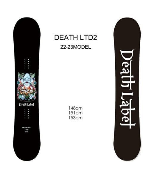 店頭受取対象外】スノーボード 板 DEATH LABEL デスレーベル DEATH