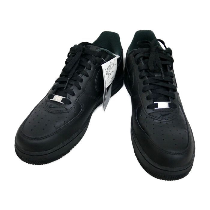 Supreme×NIKE ナイキ 国内正規 AIR FORCE 1 LOW SP AF-1 エアフォースワン スモールボックスロゴ  CU9225-001 BLACK トリプルブラック 黒 US9 27 - メルカリ