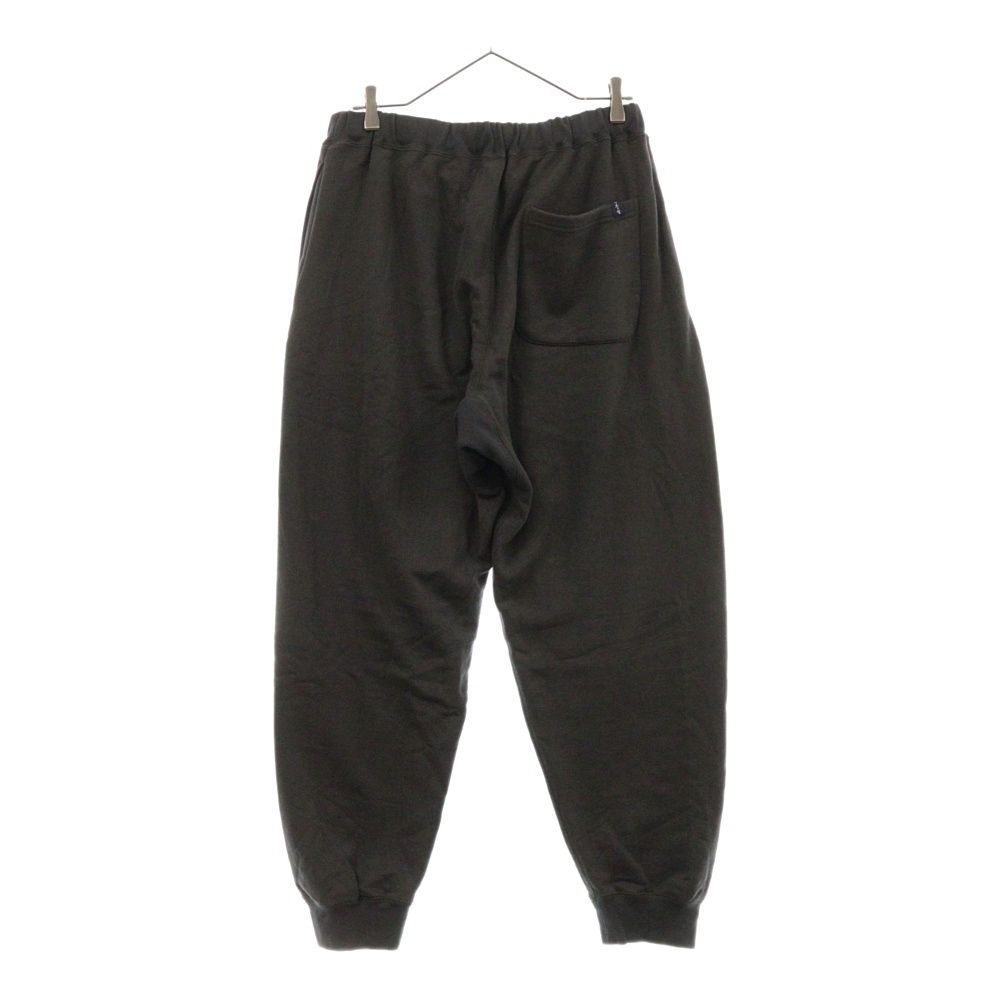 Graphpaper (グラフペーパー) 22AW ×LOOPWHEELER SWEAT PANTS ループウィラー ウエストゴム スウェットパンツ チャコールグレー GU223-70115B