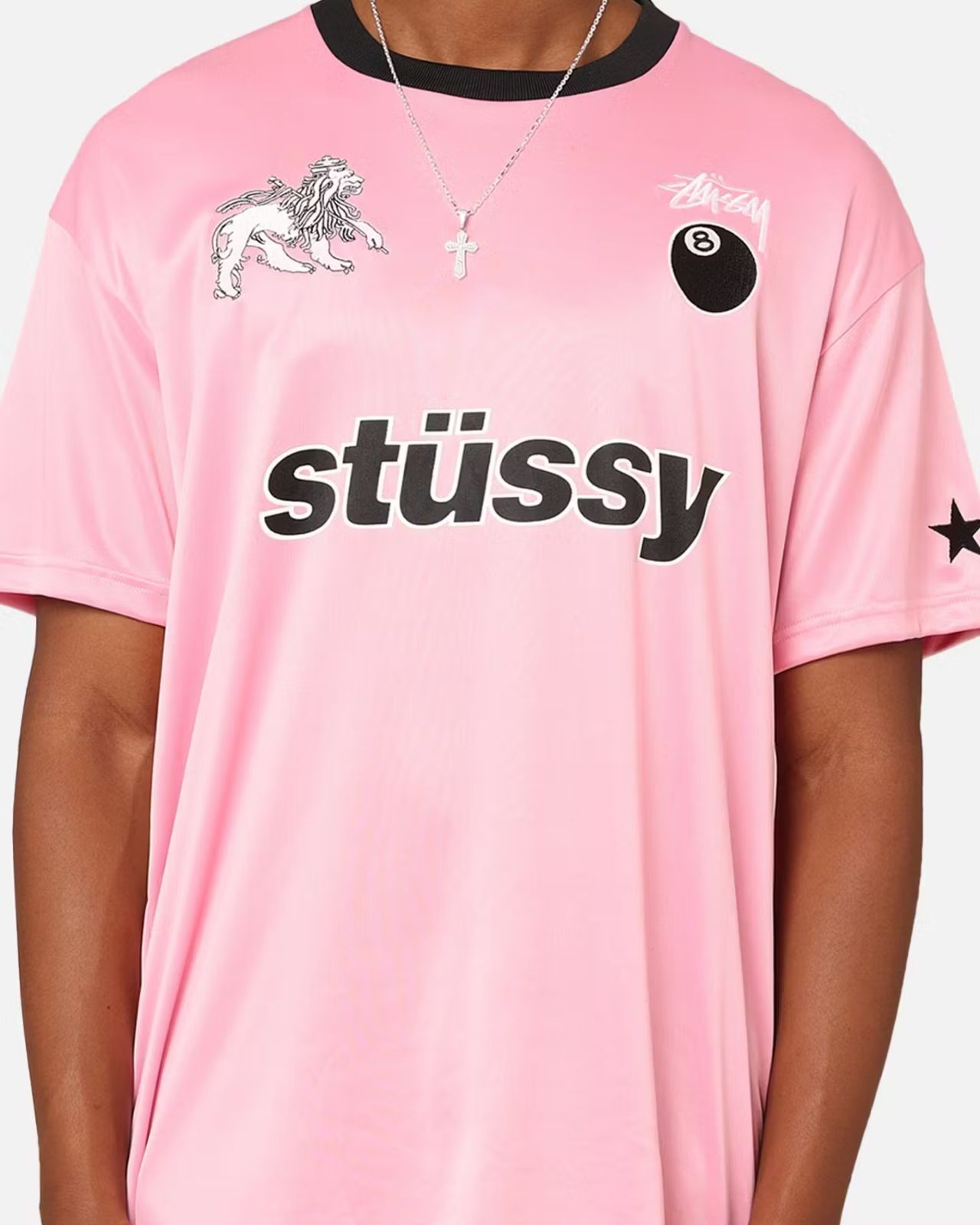 STUSSY Football T-Shirt フットボールT ゲームシャツ STUSSY Football T-Shirt フットボールT ゲームシャツ