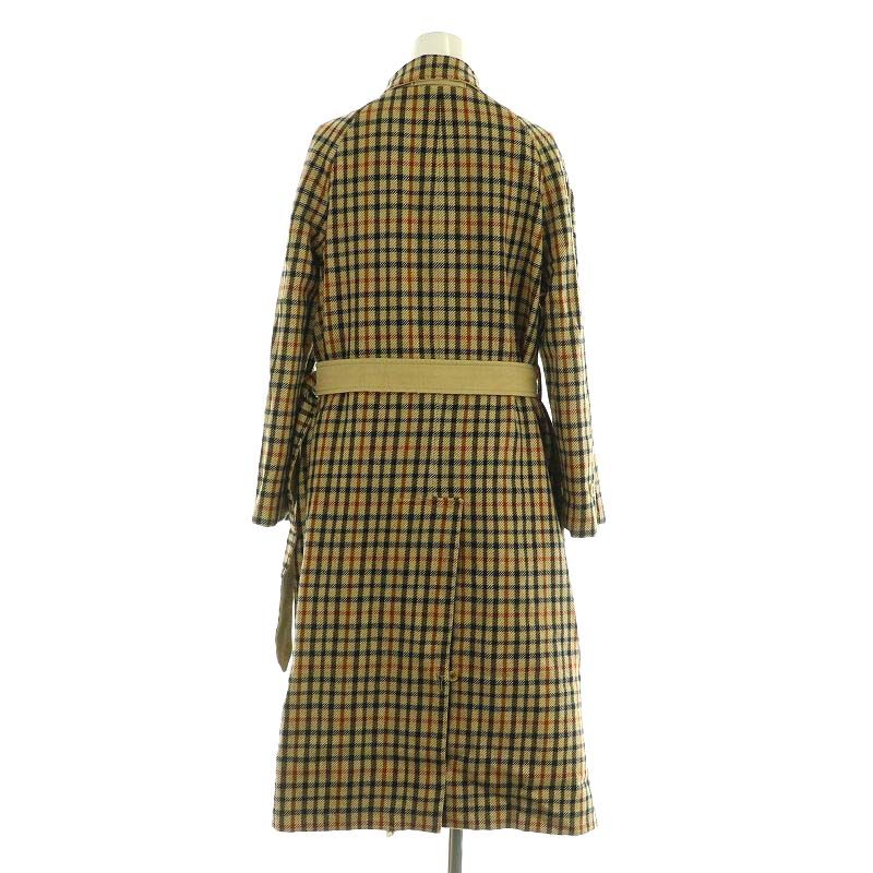 ダックス DAKS リバーシブルコート ステンカラー チェック