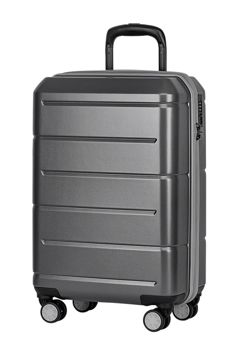 色: Gray】CXXQ スーツケース 機内持ち込み キャリーケース 軽量 キ