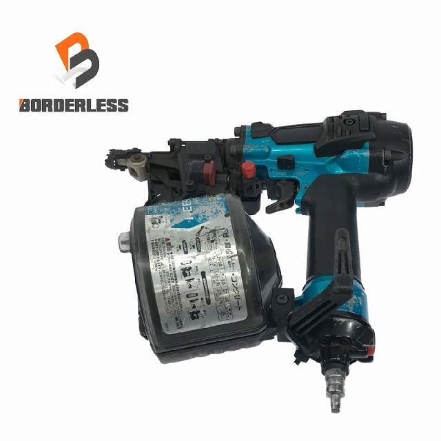 中古】マキタ 65mm高圧エア釘打 AN633HM ケース・オイル