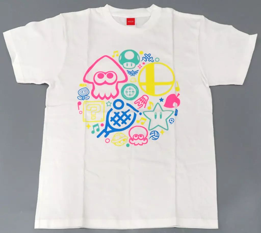人気セール，2026 【中古】Tシャツ キャラクター集合 Tシャツ ホワイト Mサイズ Nintendo Live 2022グッズ Tシャツ・アパレル