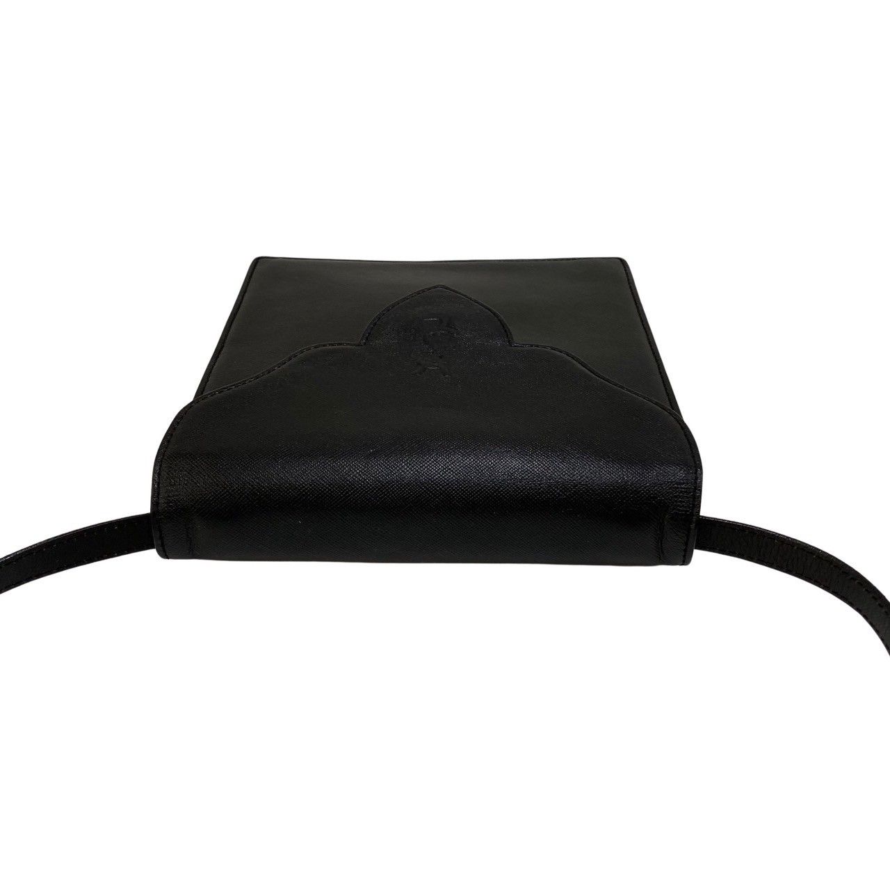 サンローラン　ポシェット　サコッシュ　ショルダー 極 美品 YVES SAINT LAURENT イヴ サンローラン YSL ロゴ レザー