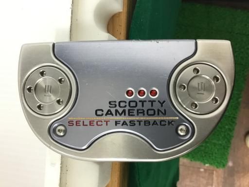 タイトリスト SCOTTY CAMERON select FASTBACK 2018 34インチ パター PT スチール フレックスその他 メンズ 男性用 右利き 右用 Cランク ゴルフクラブ