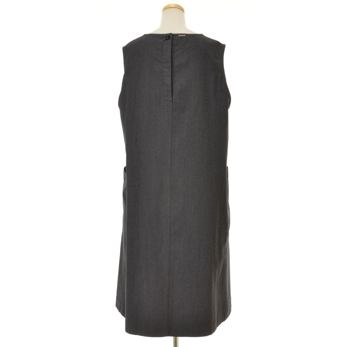 MARGARETHOWELLMHL】25AW 5955256201 WOOL COTTON TWILL DRESS ロング  
