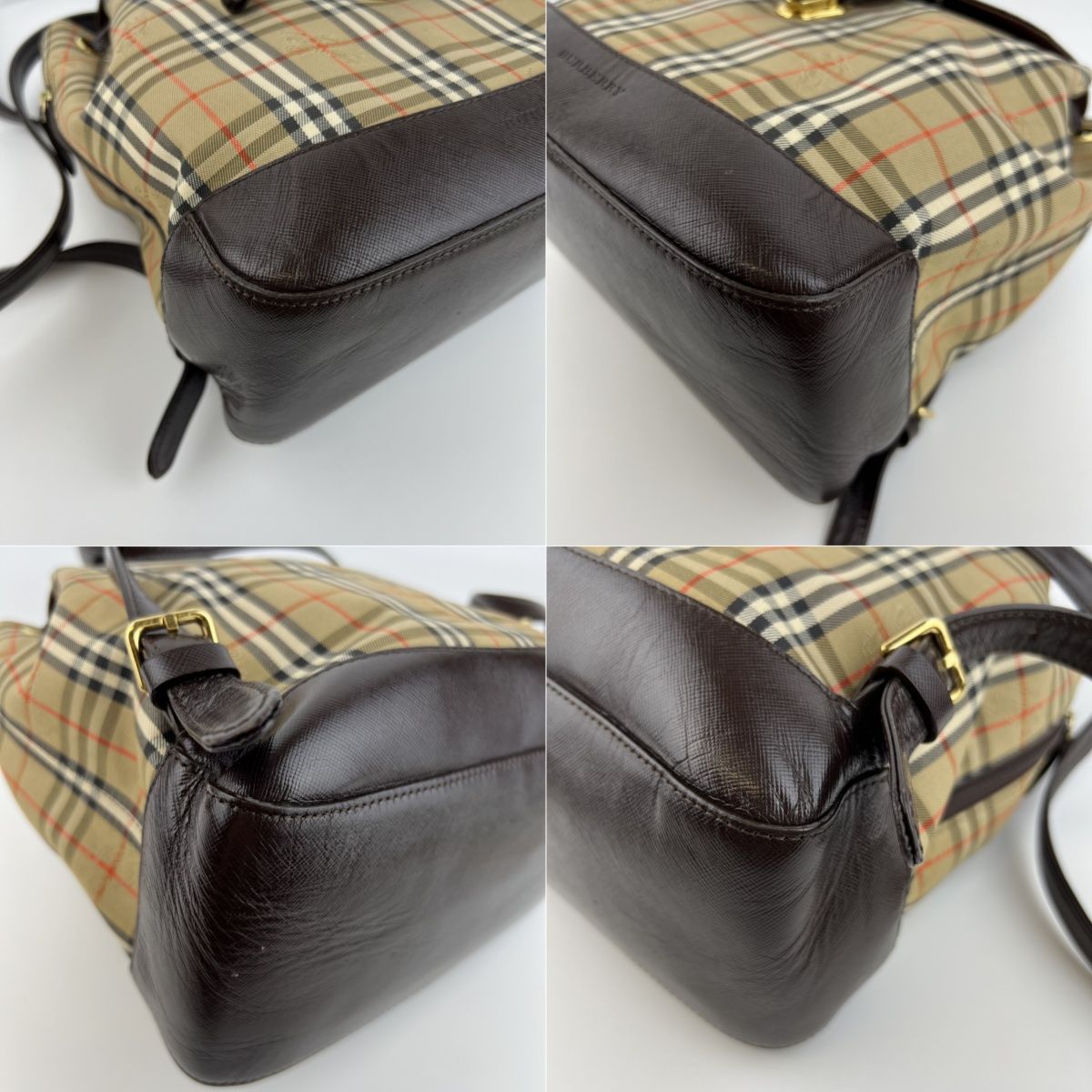 BURBERRY バーバリー ノバチェック リュック バックパック