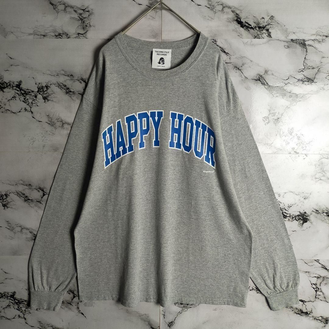 入手困難 タコマフジレコード アーチロゴ 長袖Tシャツ 人気モデル 即販売品