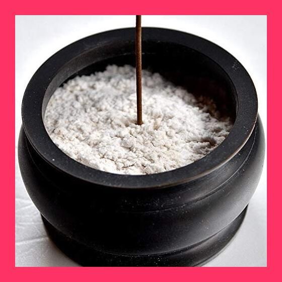 スタッフおすすめ！】清浄無臭 保温性 高い【香炉灰 ふじ灰】 線香立て