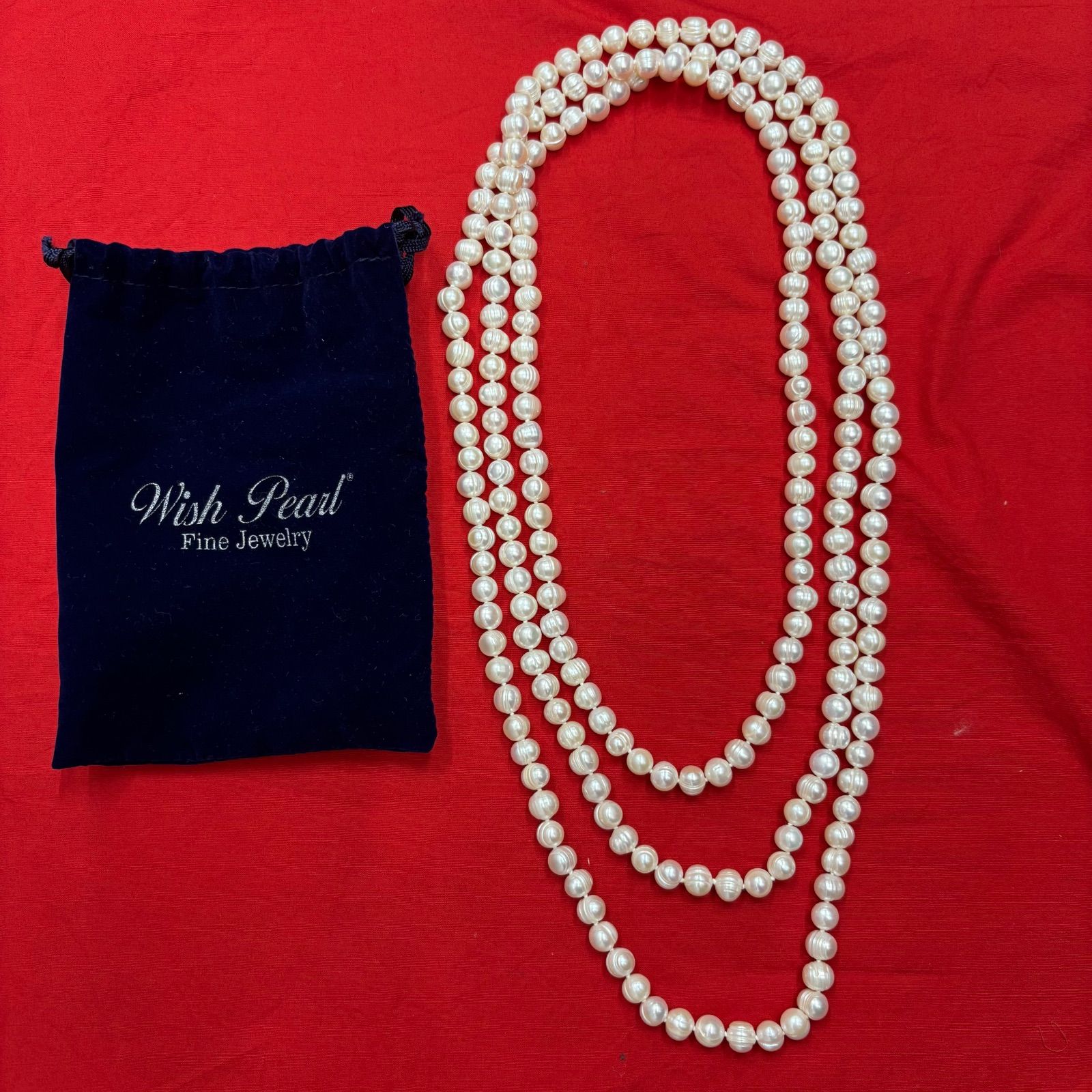 ウィッシュパール ロング ネックレス WishPearl パール