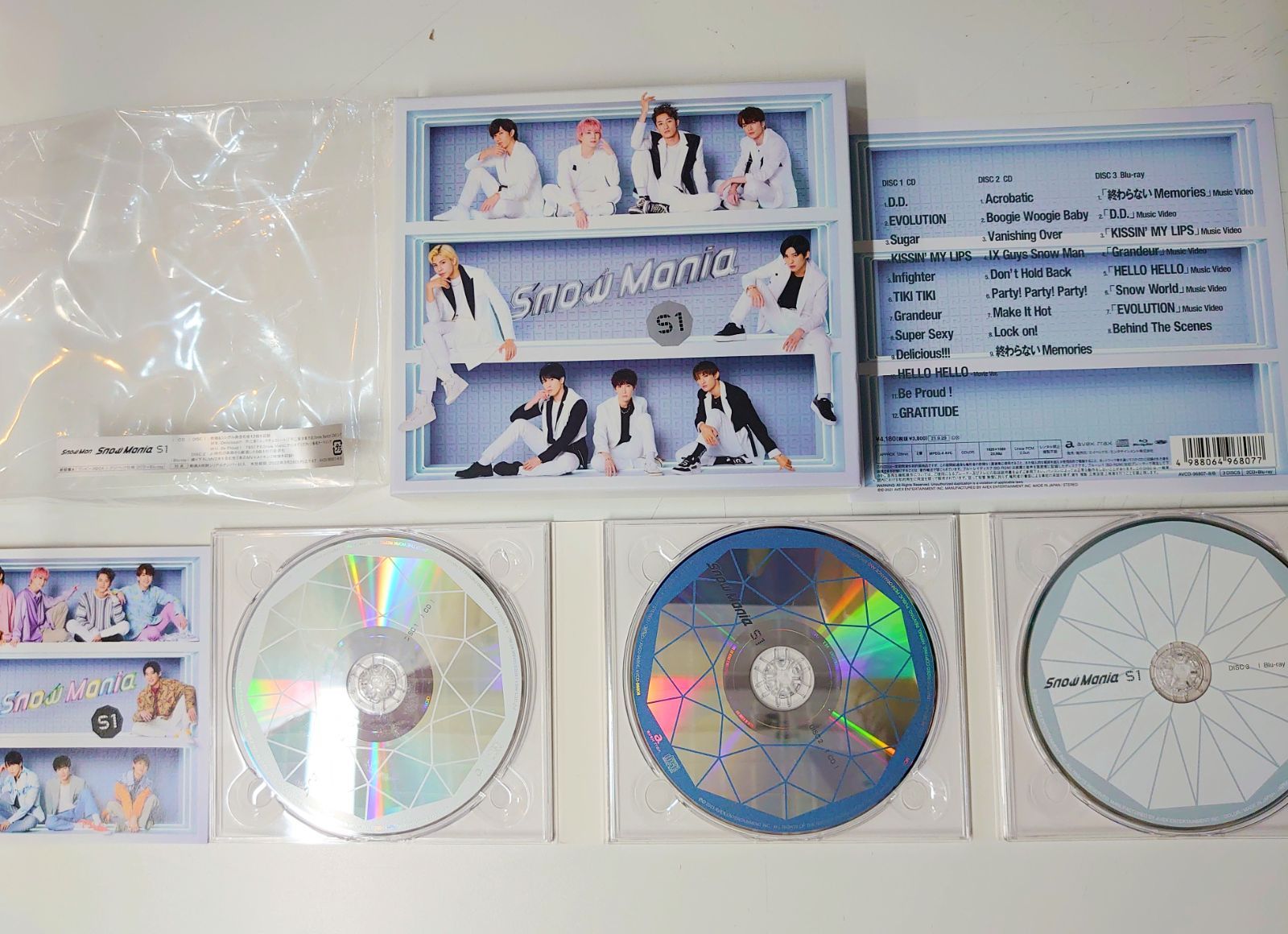最愛 新品、未使用 SnowMan 「Snow Mania S1」初回盤A(CD＋Blu-ray