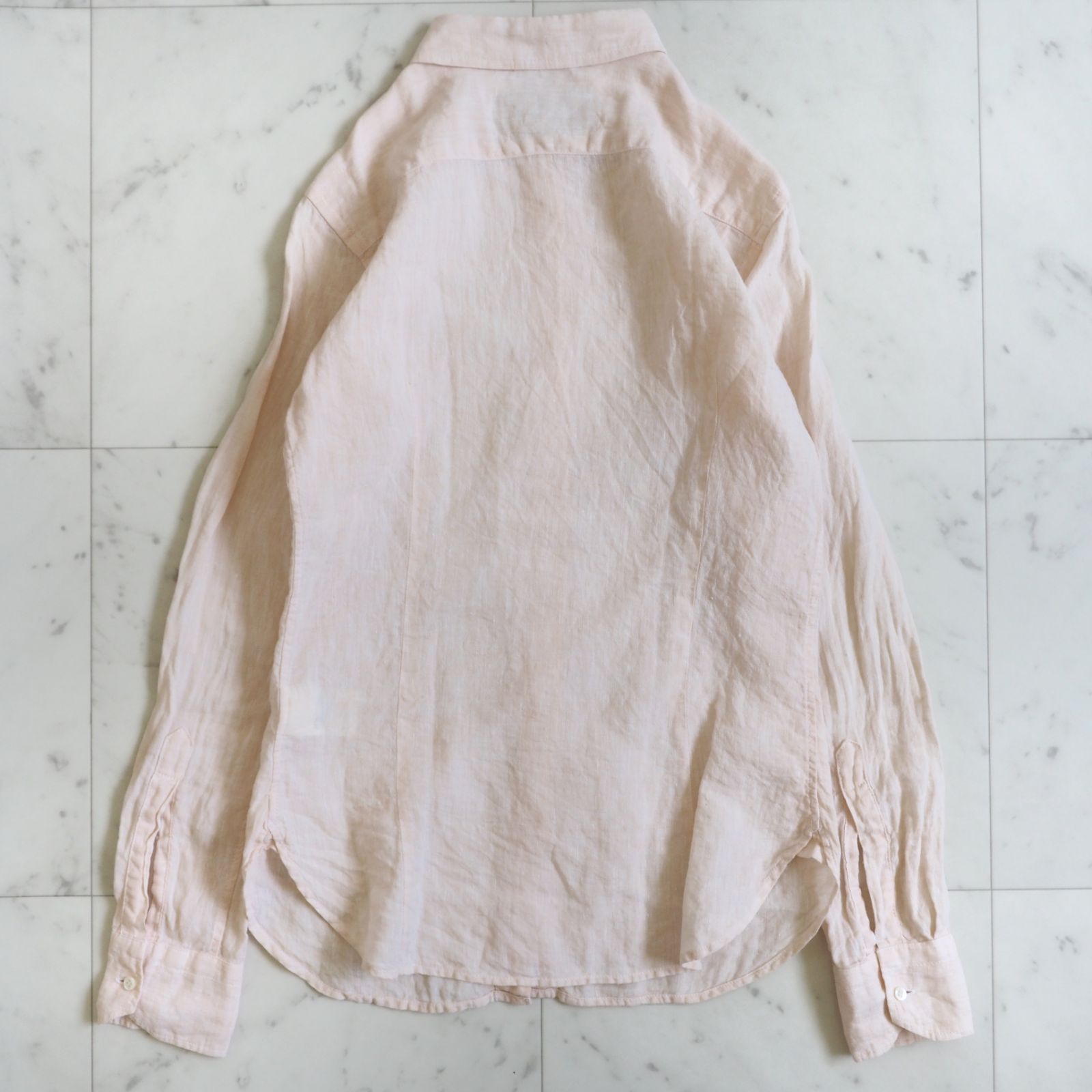美品 Noble リネンシャツ ピンク 38 ノーブル 美品 Noble リネンシャツ ピンク 38 ノーブル - メルカリ