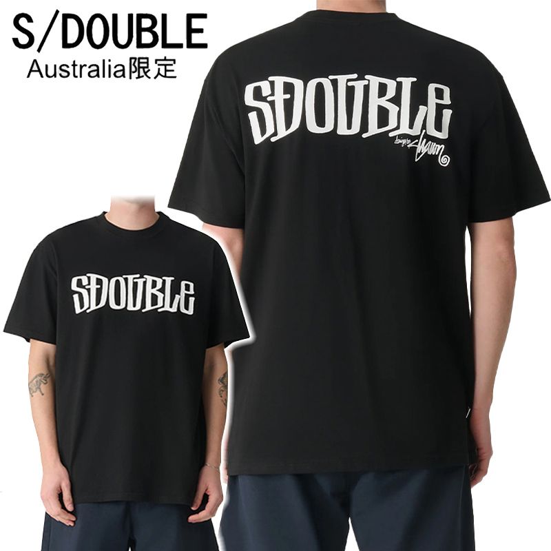 エスダブル Tシャツ AU限定 S/DOUBLE Design By Tee 半袖