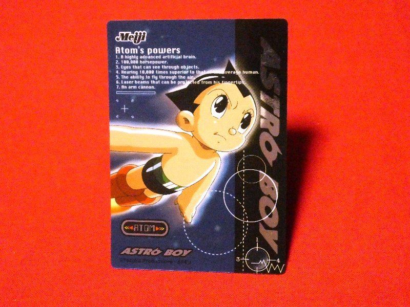 鉄腕アトム Astro Boy meiji TradingCard トレーディング キラ