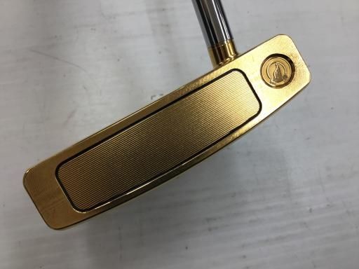 本間ゴルフ BERES PP 202 金メッキ 34インチ パター PT スチール フレックスその他 メンズ 男性用 右利き 右用 Cランク ゴルフクラブ