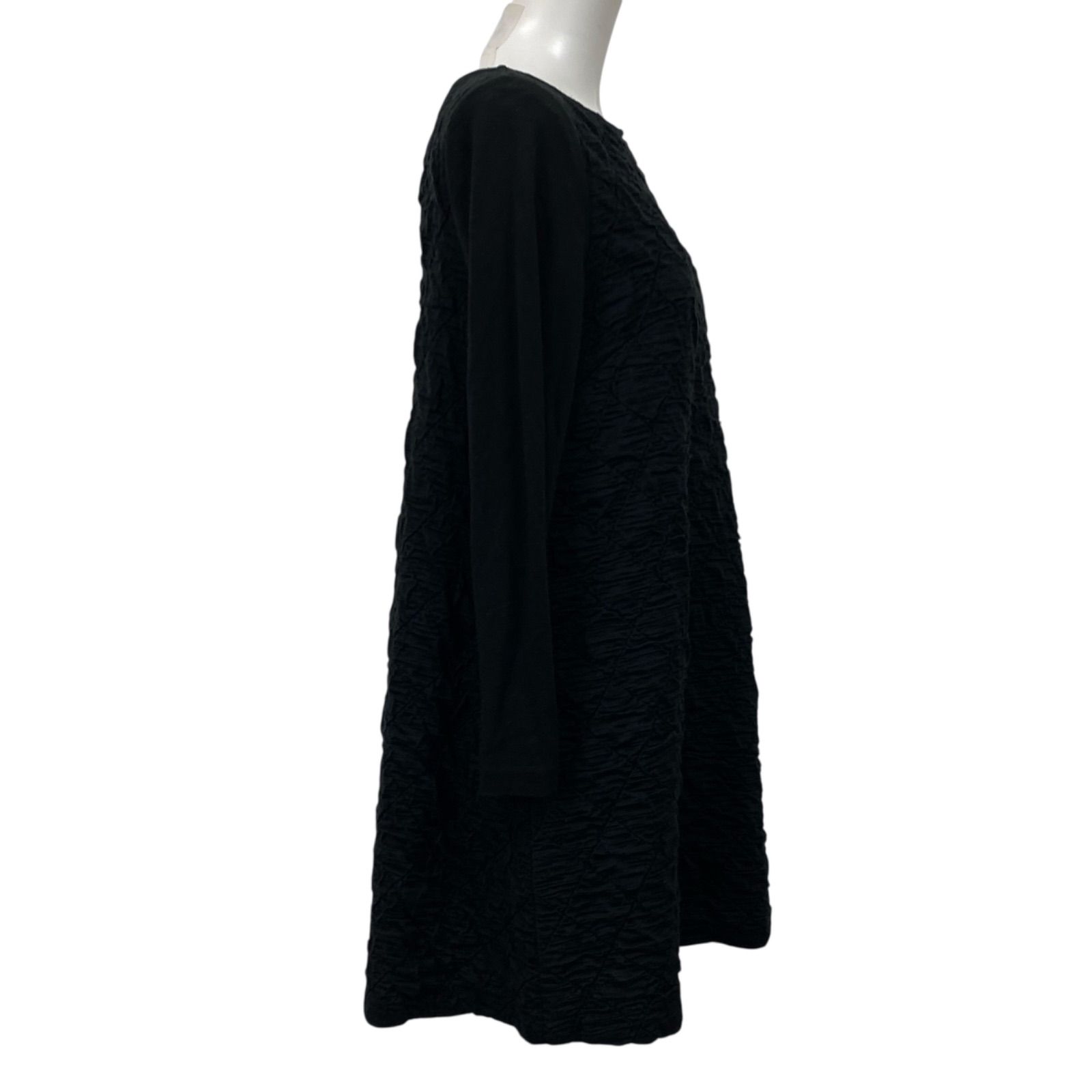 TABASA タバサ♡チュニック　黒 ◇タバサ TABASA チュニック カットソー 長袖 ブラック 黒 綿混
