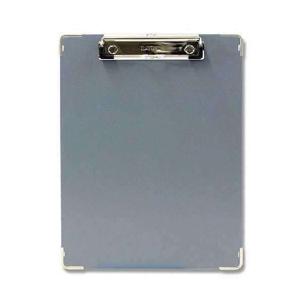 （まとめ）ライオン事務器 ボール用箋挟 B5タテ灰 CS-110 1セット(10枚) 〔×2セット〕