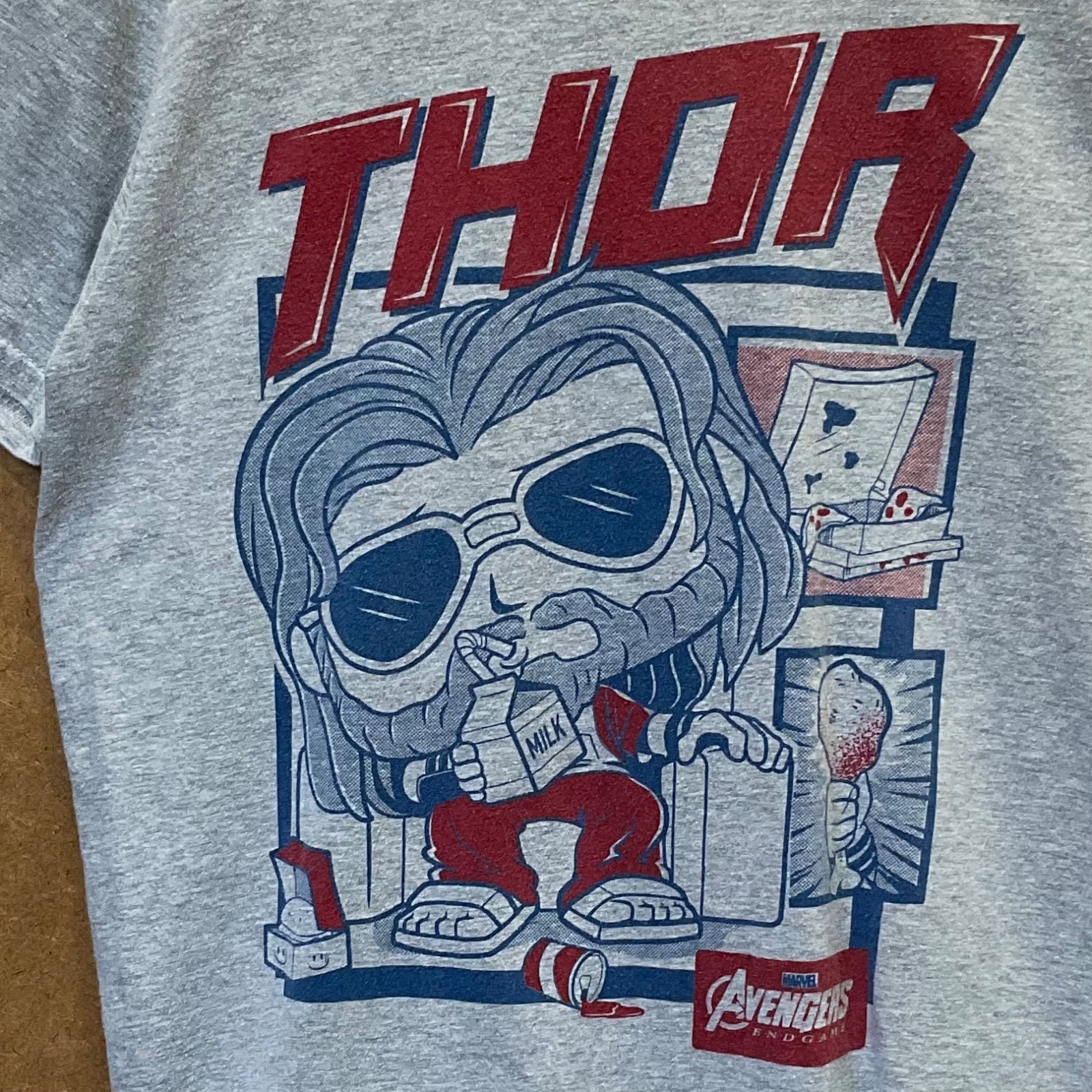 USA輸入古着 アベンジャーズ エンドゲーム AVENGERS ソーTHOR POP