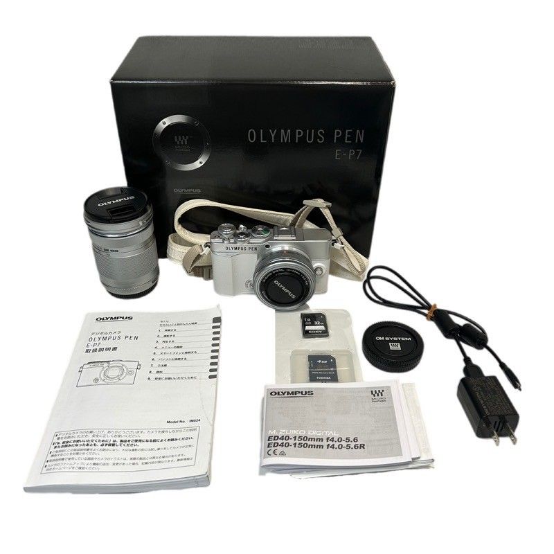 OLYMPUS オリンパス ミラーレス一眼カメラ E-P7 ダブルズーム
