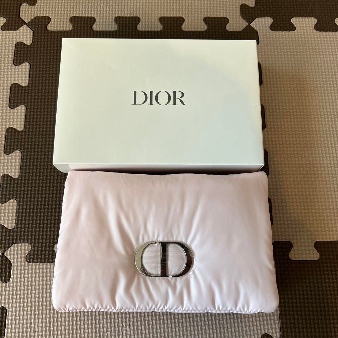 DIOR クラッチバッグ型ピンクポーチ＆ミニチュア
