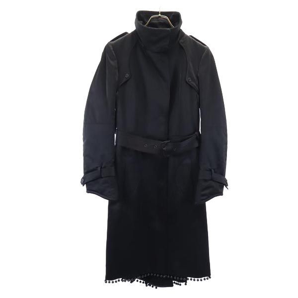 コスチュームナショナル トレンチコート 40 ブラック CoSTUME NATIONAL 