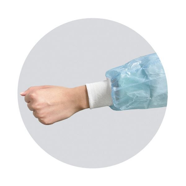 まとめ アイソレーションガウン ラミネートタイプ フリーサイズ ブルー 7127 1箱 ×