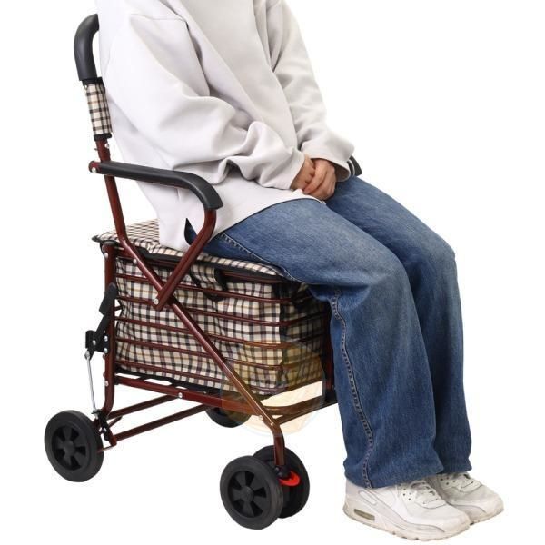 J310 ☆比較的キレイ☆TacaoF☆幸和製作所☆シルバーカー☆ST003-L