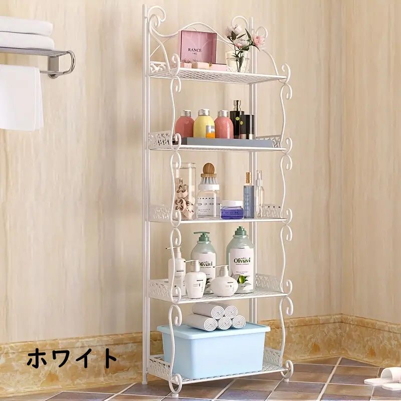 5層の収納棚