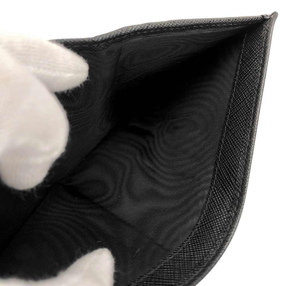 【極美品】ペッレモルビダ コンパクトウォレット ネイビー サフィアーノレザー □美品□ プラダ コンパクト 二つ折り 財布 ウォレット