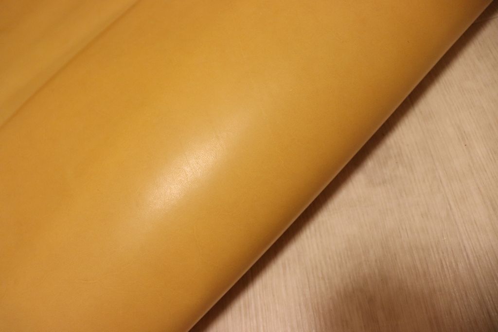 イエローキャメル 213ds ヌメ革 牛革 バングラデシュ レザー 素上げ はぎれ 一枚革 レザークラフト 革 皮 本革 diy 生地 材料