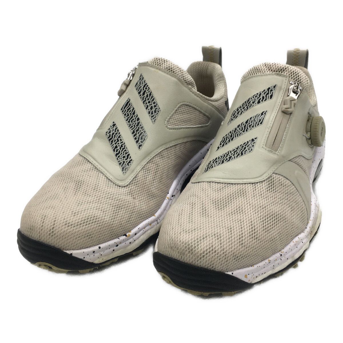 アディダスゴルフ adidas GOLF ゴルフシューズ 27cm ベージュ系 コードカオス 25 ボア スパイクレス IG8704