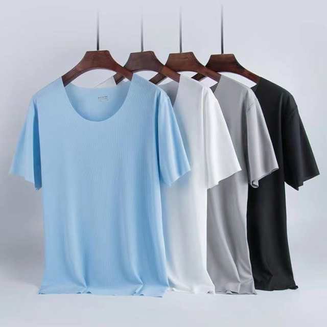 上下セット 半袖 Tシャツ ハーフパンツ リカバリーウェア リブ