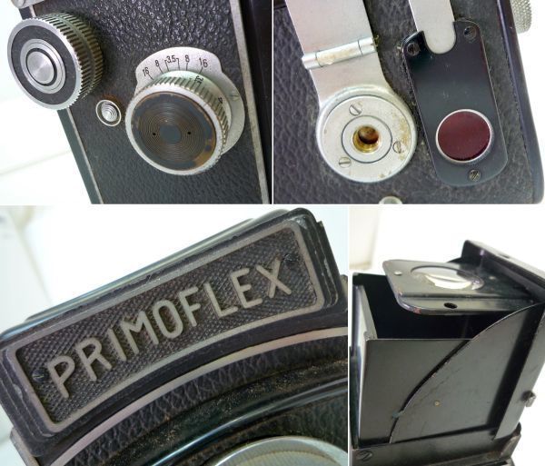 プリモフレックス PRIMOFLEX プリモフレックス 二眼レフ TOKO 1:3.5 f=7.5cm Waiz ACE36