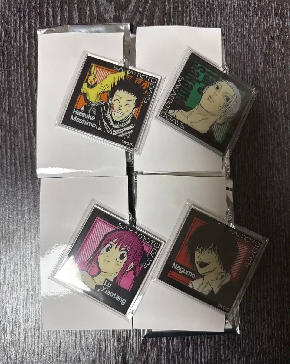 ジャンプショップ サカデイ サカモト・デイズ リバーシブル キーリング 南雲 坂本 ルー 平助