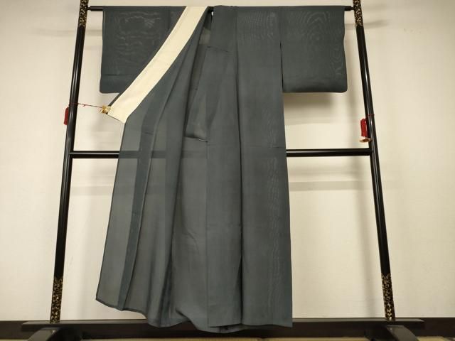 平和屋着物*夏物 色無地 絽 仙斎茶色 正絹 AABC6919jd